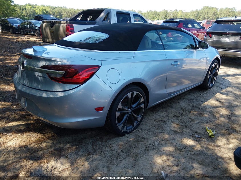 2016 Buick Cascada VIN W04WT3N53GG033125 IAAI salvage auction — WATER/FLOOD, Salvage Title, sold $2,700 on 2026-07-09 (photo 4)