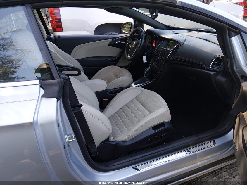 2016 Buick Cascada VIN W04WT3N53GG033125 IAAI salvage auction — WATER/FLOOD, Salvage Title, sold $2,700 on 2026-07-09 (photo 5)