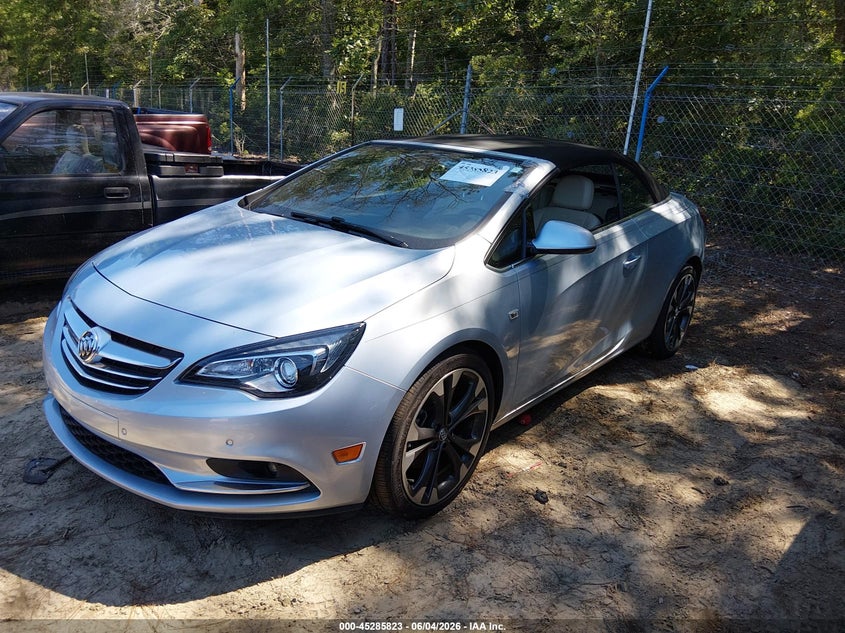 2016 Buick Cascada VIN W04WT3N53GG033125 IAAI salvage auction — WATER/FLOOD, Salvage Title, sold $2,700 on 2026-07-09 (photo 6)