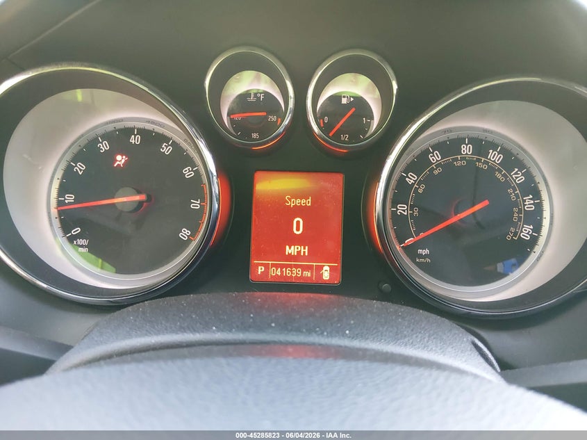 2016 Buick Cascada VIN W04WT3N53GG033125 IAAI salvage auction — WATER/FLOOD, Salvage Title, sold $2,700 on 2026-07-09 (photo 7)