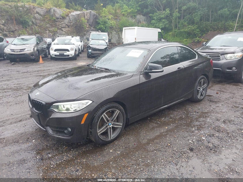 2017 BMW 2er VIN WBA2F9C39HV635893 IAAI salvage auction — FRAME DAMAGE, Salvage (Massachusetts), sold $3,400 on 2026-07-28 (photo 2)