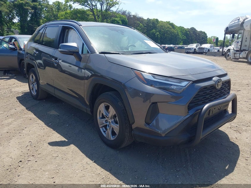 2025 Toyota Rav 4 VIN JTMRWRFV8SJ088807 IAAI salvage auction — LEFT SIDE, Salvage Title, sold $14,000 on 2026-07-28 (photo 1)