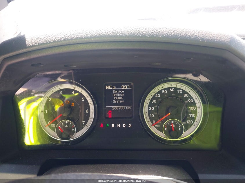 2015 Ram 1500 VIN 1C6RR6FG9FS693059 IAAI salvage auction — MECHANICAL, Salvage (California), sold $1,000 on 2026-08-03 (photo 7)