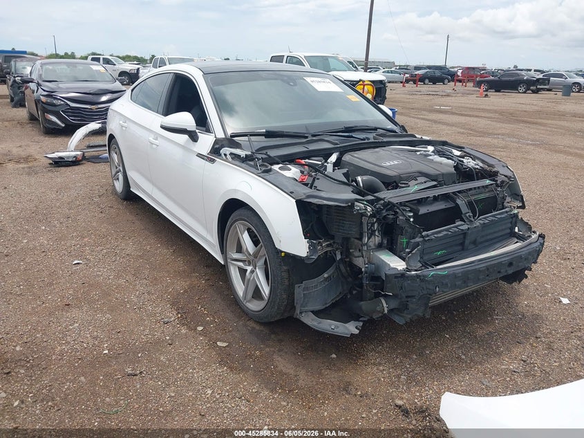 2021 Audi A5 VIN WAUDACF57MA017779 — IAAI salvage auction photo