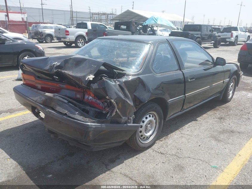 1989 Honda Prelude VIN JHMBA4231KC013005 IAAI salvage auction — FRONT & REAR, Salvage (California), sold $225 on 2026-07-14 (photo 2)