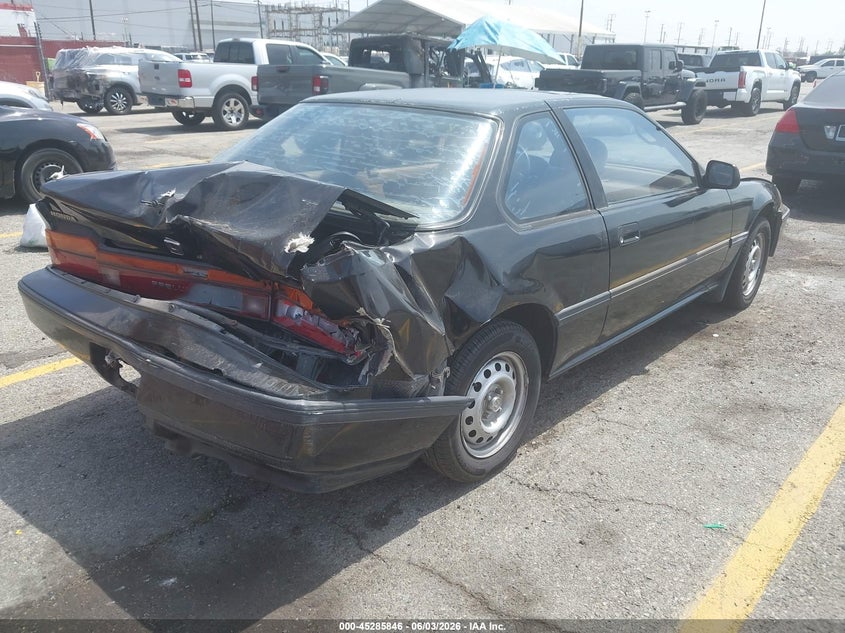 1989 Honda Prelude VIN JHMBA4231KC013005 IAAI salvage auction — FRONT & REAR, Salvage (California), sold $225 on 2026-07-14 (photo 4)
