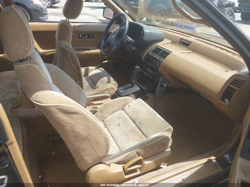 1989 Honda Prelude VIN JHMBA4231KC013005 IAAI salvage auction — FRONT & REAR, Salvage (California), sold $225 on 2026-07-14 (photo 5)