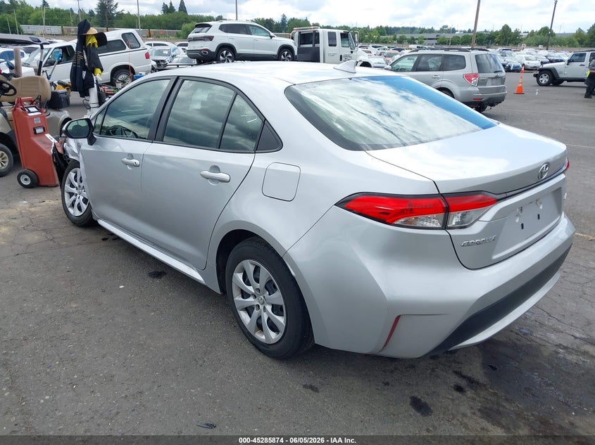 2022 Toyota Corolla VIN JTDEPMAE1NJ220977 IAAI salvage auction — LEFT FRONT, Salvage Title, sold $6,000 on 2026-07-16 (photo 3)