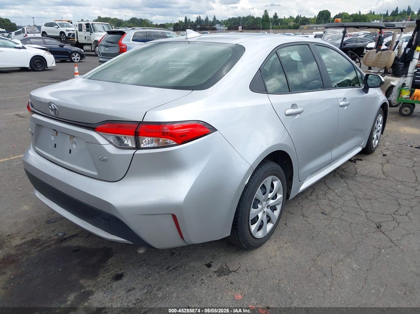 2022 Toyota Corolla VIN JTDEPMAE1NJ220977 IAAI salvage auction — LEFT FRONT, Salvage Title, sold $6,000 on 2026-07-16 (photo 4)