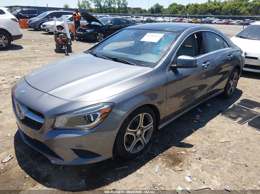 2014 Mercedes-benz Cla-klasse VIN WDDSJ4EB3EN054531 IAAI salvage auction — RIGHT SIDE, Salvage Title, sold $2,300 on 2026-07-23 (photo 2)