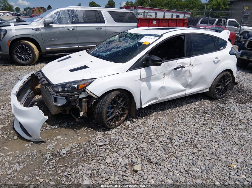 2017 Ford Focus rs VIN WF0DP3TH9H4122213 IAAI salvage auction — ROLLOVER, Salvage Title, sold $3,800 on 2026-08-13 (photo 2)
