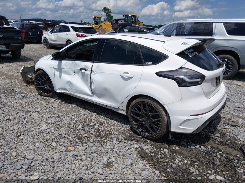 2017 Ford Focus rs VIN WF0DP3TH9H4122213 IAAI salvage auction — ROLLOVER, Salvage Title, sold $3,800 on 2026-08-13 (photo 3)