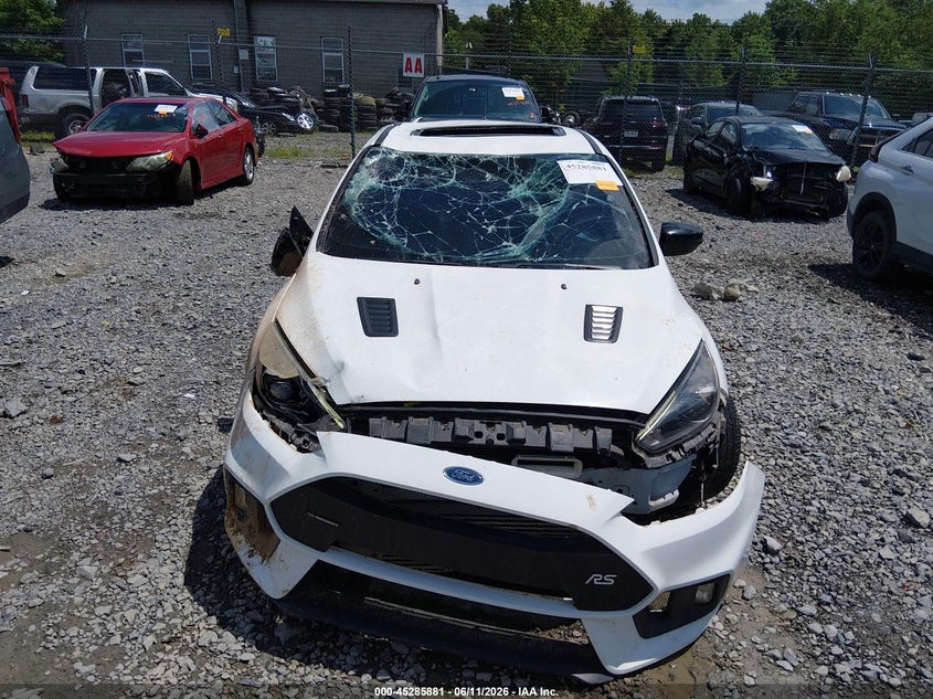 2017 Ford Focus rs VIN WF0DP3TH9H4122213 IAAI salvage auction — ROLLOVER, Salvage Title, sold $3,800 on 2026-08-13 (photo 6)