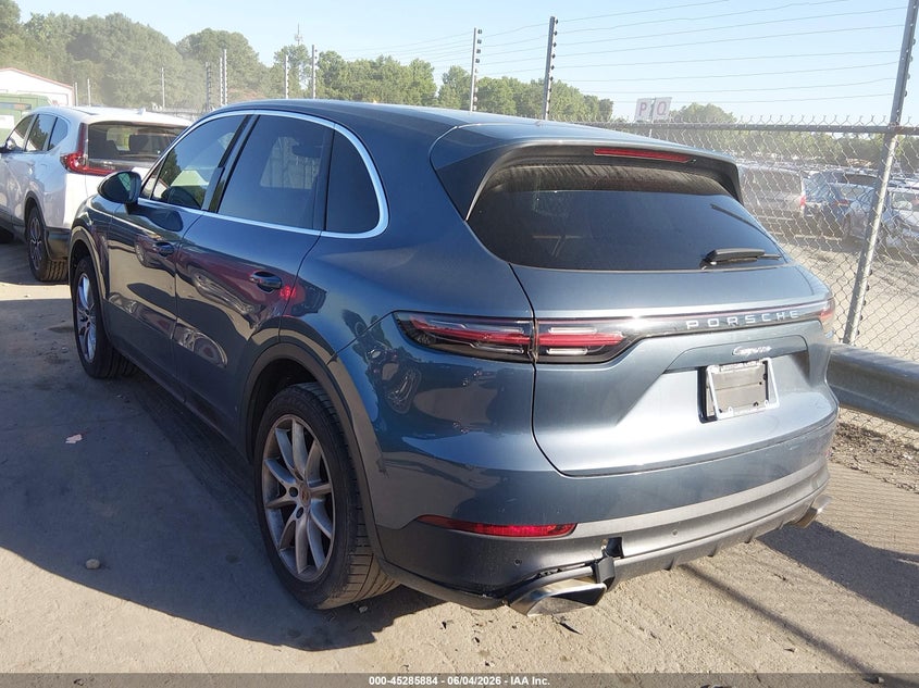 2019 Porsche Cayenne VIN WP1AA2AY1KDA00679 IAAI salvage auction — THEFT, Salvage Title, sold $14,100 on 2026-07-06 (photo 3)