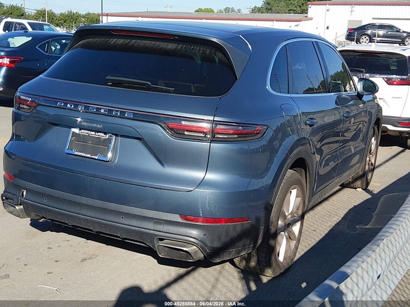 2019 Porsche Cayenne VIN WP1AA2AY1KDA00679 IAAI salvage auction — THEFT, Salvage Title, sold $14,100 on 2026-07-06 (photo 4)