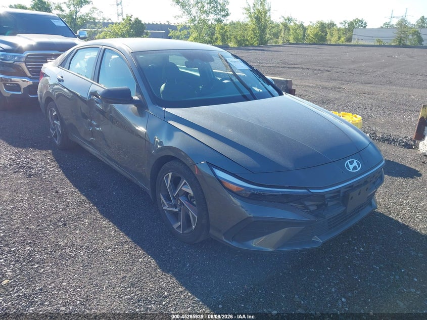 2025 Hyundai Elantra VIN KMHLM4DG1SU034830 IAAI salvage auction — RIGHT SIDE, Salvage Title, sold $6,950 on 2026-07-14 (photo 6)