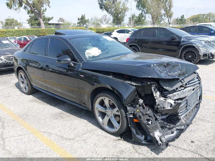 2018 Audi A4 VIN WAUKMAF47JN017392 IAAI salvage auction — FRONT END, Salvage Title, sold $2,350 on 2026-07-28 (photo 1)