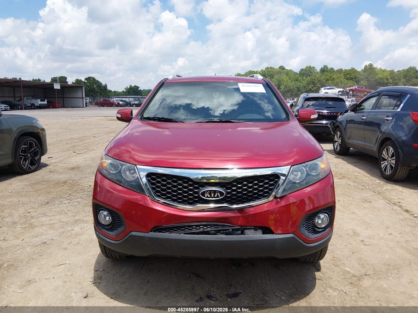 2011 Kia Sorento VIN 5XYKU3A1XBG087862 IAAI salvage auction — FRONT END, Salvage (Tennessee), sold $2,350 on 2026-07-22 (photo 6)