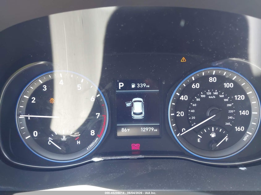 2021 Hyundai Kona VIN KM8K12AA5MU671117 IAAI salvage auction — FRONT END, Salvage Title, sold $3,300 on 2026-07-15 (photo 7)