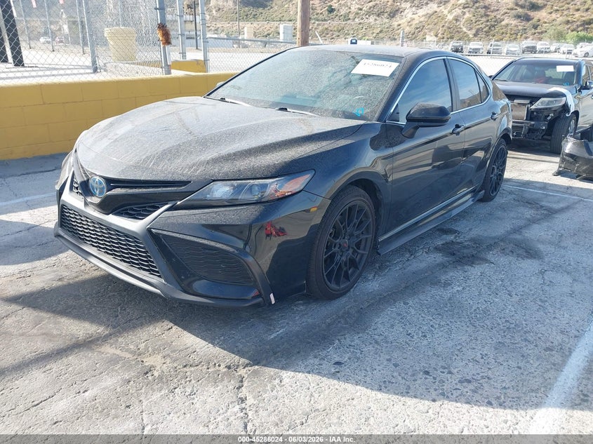 2021 Toyota Camry VIN 4T1G31AK9MU025324 IAAI salvage auction — LEFT REAR, Salvage (California), sold $7,900 on 2026-08-02 (photo 2)