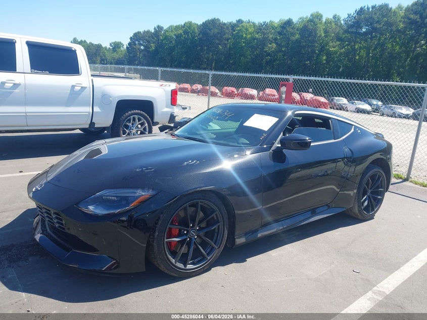 2024 Nissan Z VIN JN1BZ4BH9RM367500 IAAI salvage auction — RIGHT SIDE, Salvage Title, sold $8,200 on 2026-07-22 (photo 2)