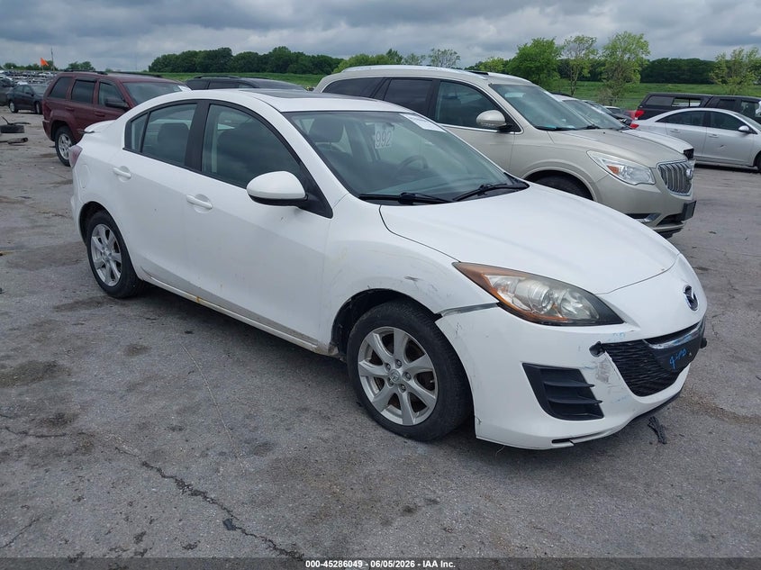 2010 Mazda 3 VIN JM1BL1SF0A1188439 IAAI salvage auction — RIGHT FRONT, Salvage (Iowa), sold $25 on 2026-07-28 (photo 1)