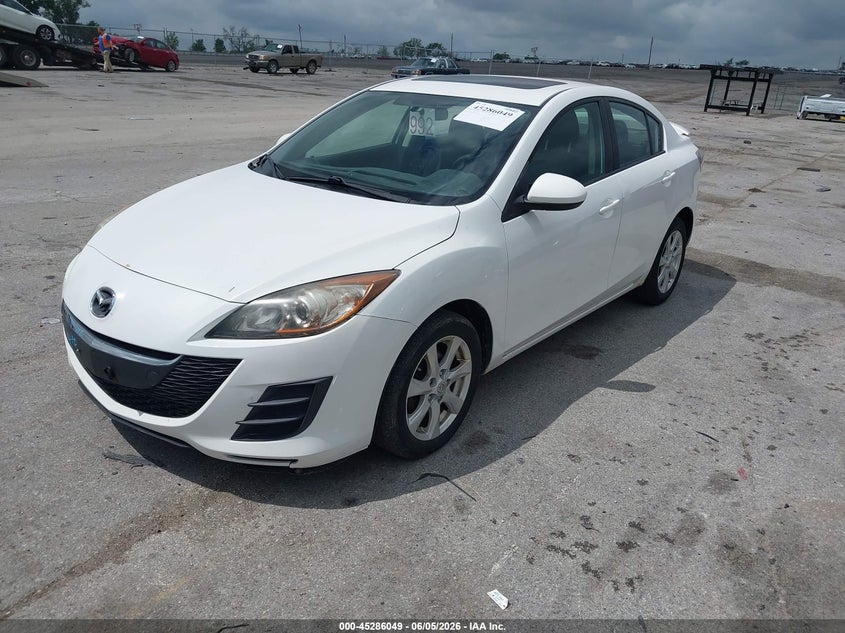 2010 Mazda 3 VIN JM1BL1SF0A1188439 IAAI salvage auction — RIGHT FRONT, Salvage (Iowa), sold $25 on 2026-07-28 (photo 2)