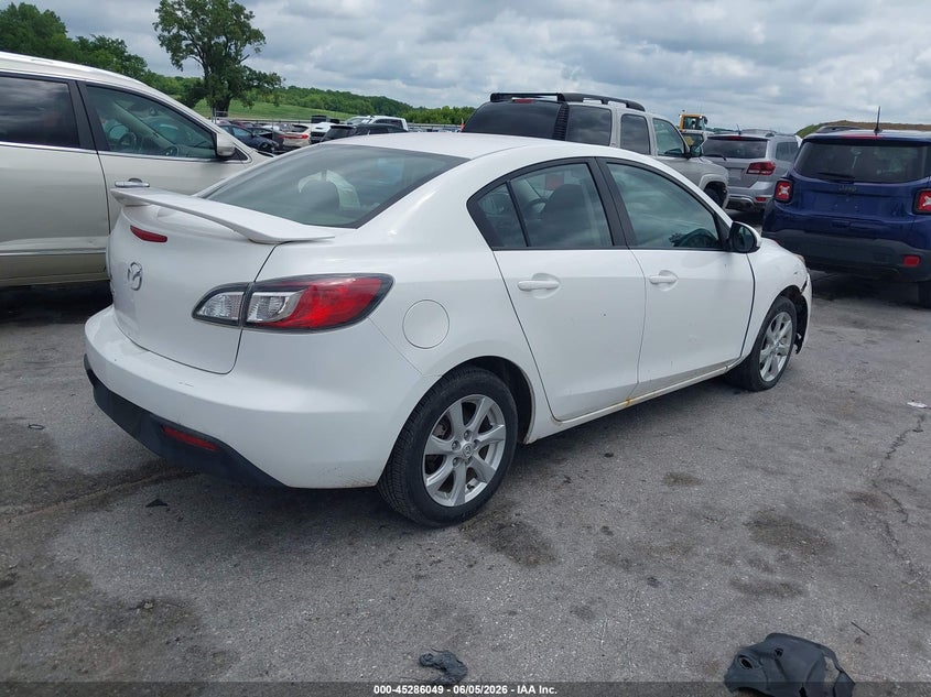 2010 Mazda 3 VIN JM1BL1SF0A1188439 IAAI salvage auction — RIGHT FRONT, Salvage (Iowa), sold $25 on 2026-07-28 (photo 4)