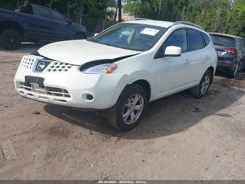 2009 Nissan Rogue VIN JN8AS58V09W193633 IAAI salvage auction — FRONT END, Salvage (Rhode Island), sold $275 on 2026-07-07 (photo 2)