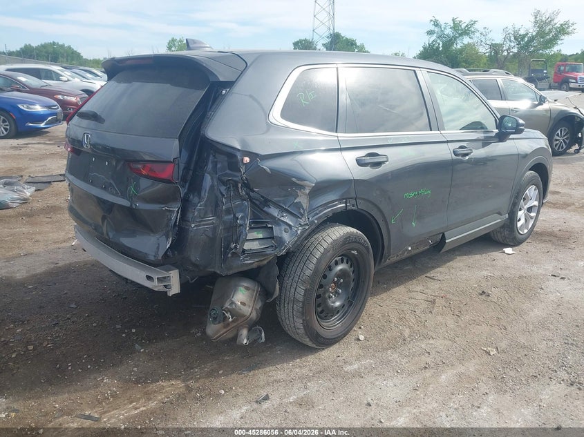 2025 Honda Cr-v VIN 7FARS4H29SE005253 IAAI salvage auction — REAR END, Salvage Title, sold $11,500 on 2026-07-14 (photo 4)