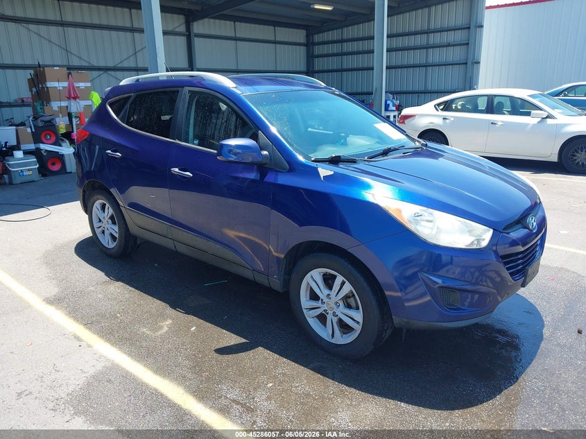 2011 Hyundai Tucson VIN KM8JU3AC5BU284803 IAAI salvage auction — LEFT FRONT, Repossession Paperwork (South Carolina), sold $1,175 on 2026-07-08 (photo 1)