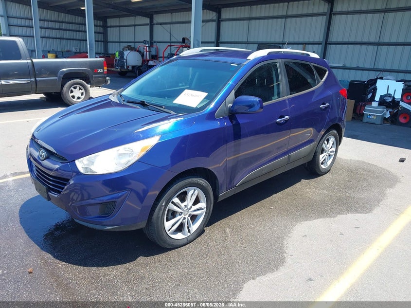 2011 Hyundai Tucson VIN KM8JU3AC5BU284803 IAAI salvage auction — LEFT FRONT, Repossession Paperwork (South Carolina), sold $1,175 on 2026-07-08 (photo 2)