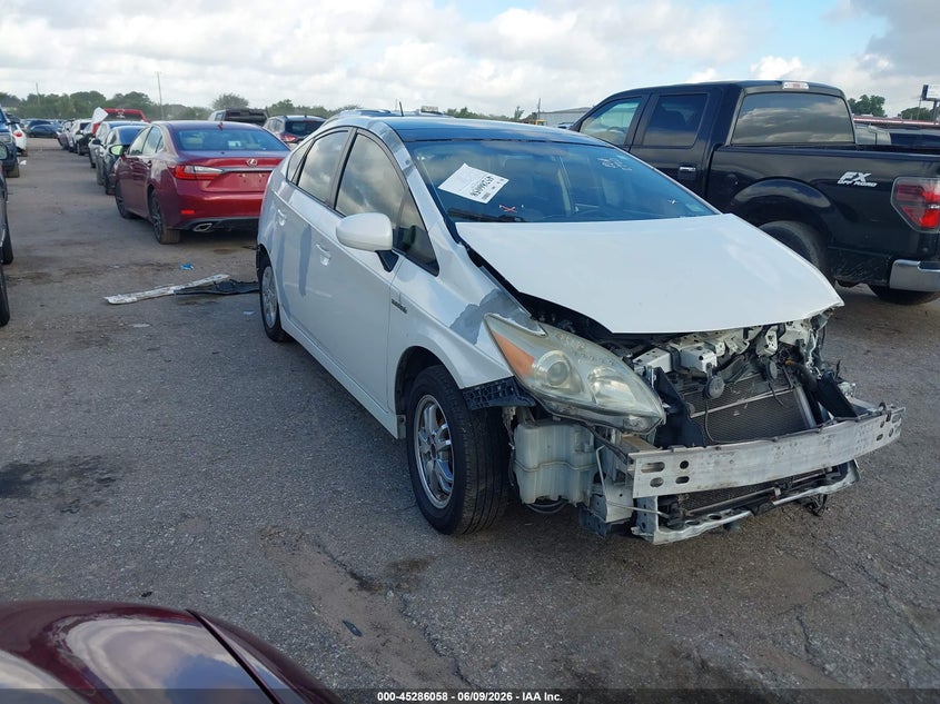 2010 Toyota Prius VIN JTDKN3DU2A0121798 IAAI salvage auction — FRONT & REAR, Salvage (Texas), sold $650 on 2026-07-15 (photo 1)