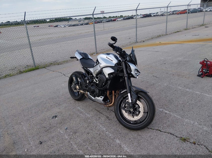 2025 Kawasaki Zr VIN ML5ZRDS10SDA04164 IAAI salvage auction — FRONT END, Salvage (Kansas), sold $2,050 on 2026-07-28 (photo 1)