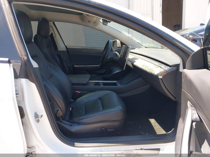 2021 Tesla Model 3 VIN 5YJ3E1EA9MF861450 IAAI salvage auction — FRONT END, Salvage (Georgia), sold $5,075 on 2026-07-30 (photo 5)