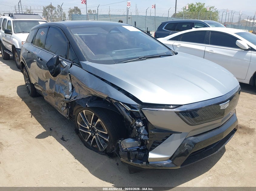 2026 Cadillac Optiq VIN 3GYK3EM50TS138177 IAAI salvage auction — RIGHT SIDE, Salvage (California), sold $8,800 on 2026-07-30 (photo 1)
