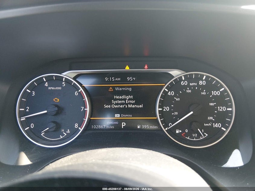 2021 Nissan Rogue VIN JN8AT3BA1MW019201 IAAI salvage auction — FRONT END, Salvage Title, sold $4,950 on 2026-07-30 (photo 7)