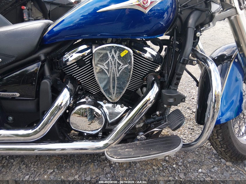 2009 Kawasaki Vn900 VIN JKAVN2D159A031218 IAAI salvage auction — LEFT & RIGHT, Salvage (Pennsylvania), sold $175 on 2026-07-28 (photo 8)