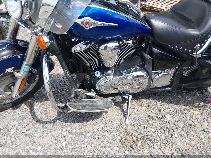 2009 Kawasaki Vn900 VIN JKAVN2D159A031218 IAAI salvage auction — LEFT & RIGHT, Salvage (Pennsylvania), sold $175 on 2026-07-28 (photo 9)