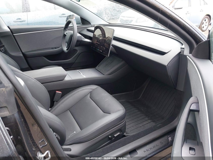 2025 Tesla Model 3 VIN 5YJ3E1EAXSF030150 IAAI salvage auction — FRONT END, Bill Of Sale (Washington), sold $11,800 on 2026-07-30 (photo 5)