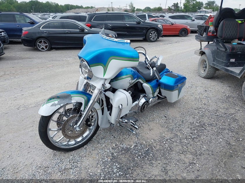 2013 Harley-davidson Road king VIN 1HD1FBM1XDB693492 IAAI salvage auction — FRONT END, Salvage (Illinois), sold $3,350 on 2026-07-08 (photo 2)