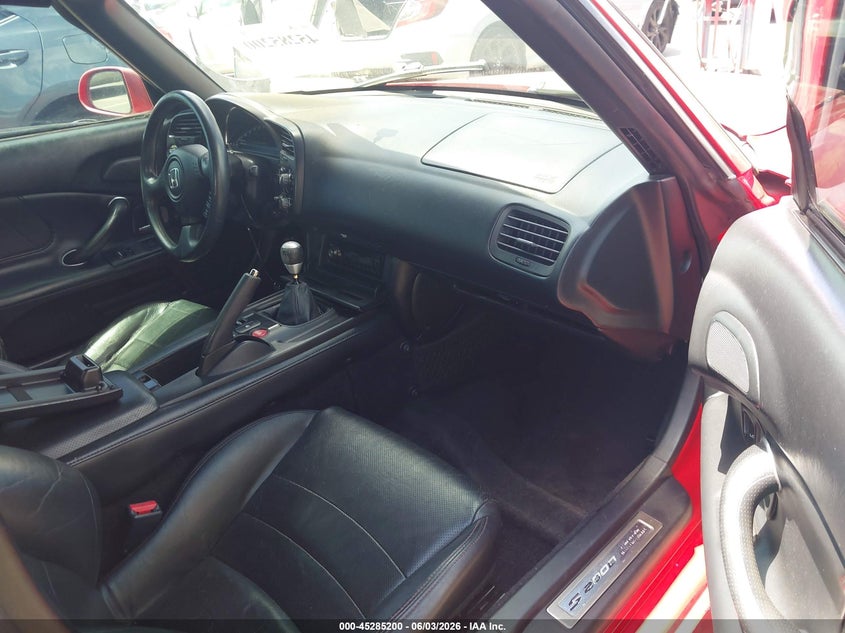 2008 Honda S2000 VIN JHMAP21488S001165 IAAI salvage auction — FRONT END, Salvage (North Carolina), sold $7,300 on 2026-07-22 (photo 5)
