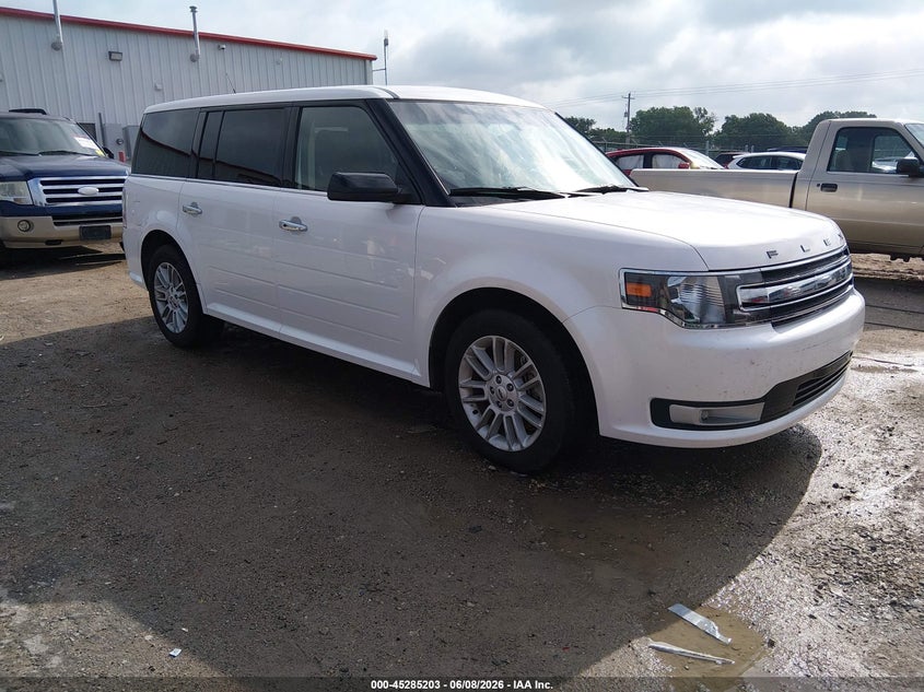 2018 Ford Flex VIN 2FMGK5C84JBA03177 IAAI salvage auction — HAIL, Salvage Title, sold $1,800 on 2026-07-09 (photo 1)