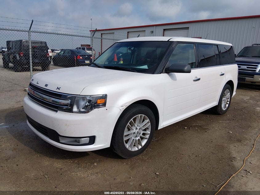 2018 Ford Flex VIN 2FMGK5C84JBA03177 IAAI salvage auction — HAIL, Salvage Title, sold $1,800 on 2026-07-09 (photo 2)