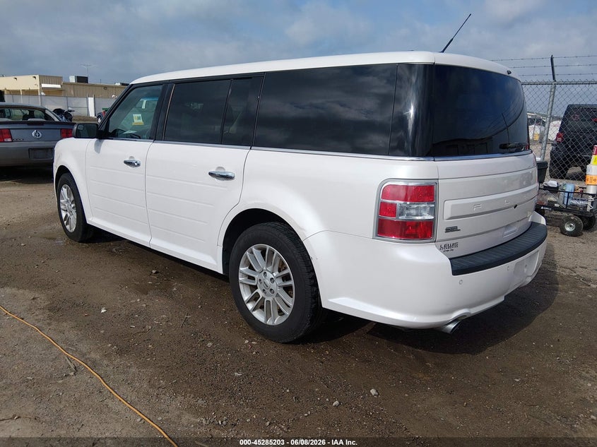 2018 Ford Flex VIN 2FMGK5C84JBA03177 IAAI salvage auction — HAIL, Salvage Title, sold $1,800 on 2026-07-09 (photo 3)