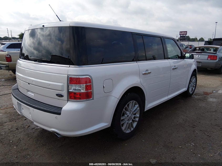 2018 Ford Flex VIN 2FMGK5C84JBA03177 IAAI salvage auction — HAIL, Salvage Title, sold $1,800 on 2026-07-09 (photo 4)