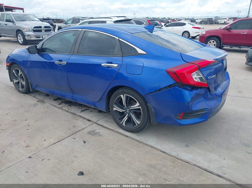 2017 Honda Civic VIN 19XFC1F91HE029149 IAAI salvage auction — FRONT END, Original (Texas), sold $6,175 on 2026-07-10 (photo 3)