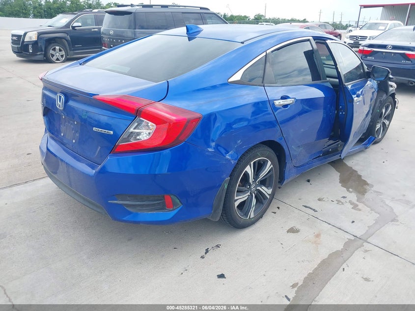 2017 Honda Civic VIN 19XFC1F91HE029149 IAAI salvage auction — FRONT END, Original (Texas), sold $6,175 on 2026-07-10 (photo 4)