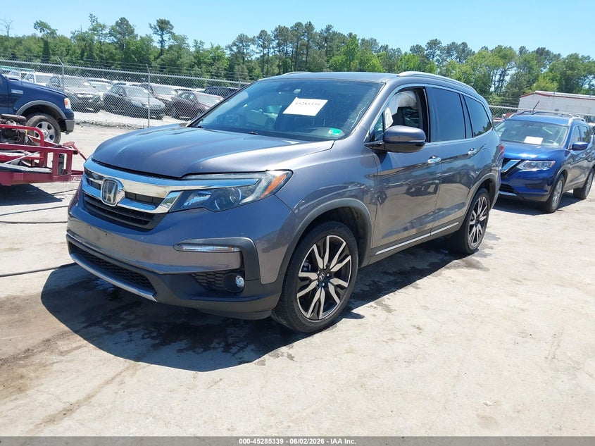 2019 Honda Pilot VIN 5FNYF5H69KB043621 IAAI salvage auction — SIDE, Salvage Title, sold $7,100 on 2026-07-22 (photo 2)