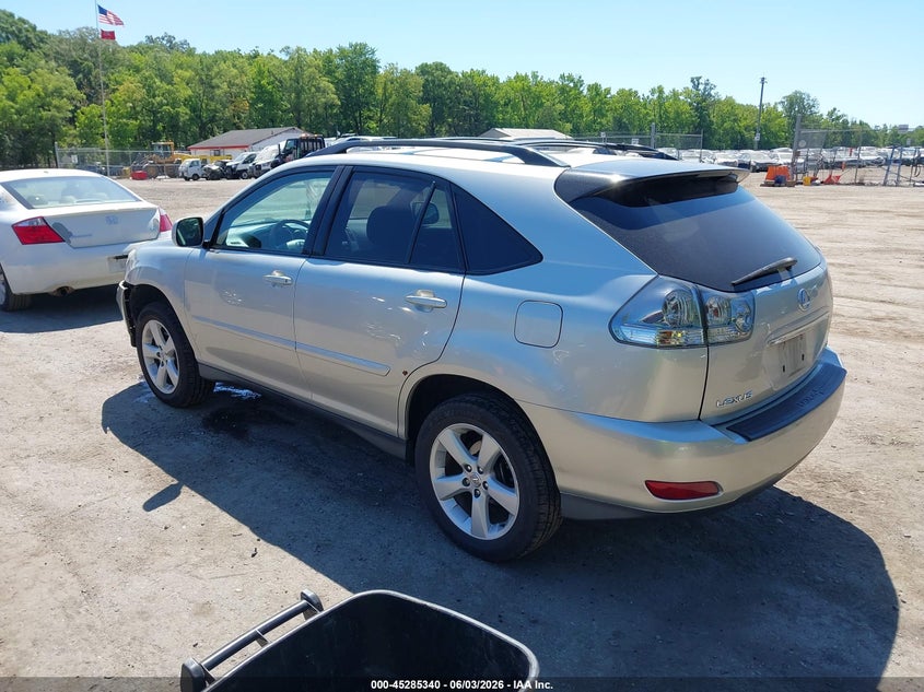 2004 Lexus Rx 330 VIN 2T2HA31U54C009318 IAAI salvage auction — LEFT FRONT, Salvage - Greater Than 75% (Maryland), sold $1,400 on 2026-07-09 (photo 3)